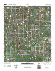 Cottonwood Alabama Historical topographic map, 1:24000 scale, 7.5 X 7.5 Minute, Year 2011