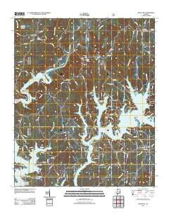 Crane Hill Alabama Historical topographic map, 1:24000 scale, 7.5 X 7.5 Minute, Year 2011