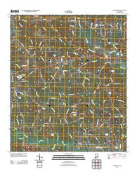 Crawford Alabama Historical topographic map, 1:24000 scale, 7.5 X 7.5 Minute, Year 2011