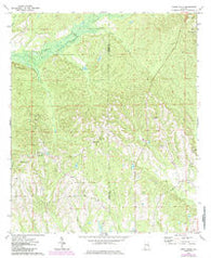 Creek Stand Alabama Historical topographic map, 1:24000 scale, 7.5 X 7.5 Minute, Year 1973