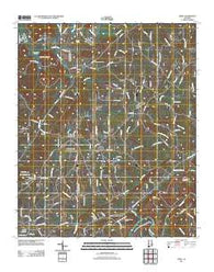Creel Alabama Historical topographic map, 1:24000 scale, 7.5 X 7.5 Minute, Year 2011