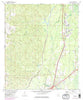 Creola Alabama Historical topographic map, 1:24000 scale, 7.5 X 7.5 Minute, Year 1982