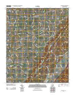 Crossville Alabama Historical topographic map, 1:24000 scale, 7.5 X 7.5 Minute, Year 2011