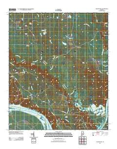 Crumptonia Alabama Historical topographic map, 1:24000 scale, 7.5 X 7.5 Minute, Year 2011