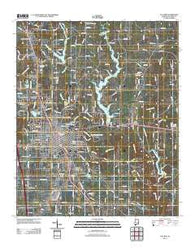 Cullman Alabama Historical topographic map, 1:24000 scale, 7.5 X 7.5 Minute, Year 2011