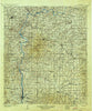 Dadeville Alabama Historical topographic map, 1:125000 scale, 30 X 30 Minute, Year 1906