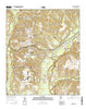 Daleville Alabama Current topographic map, 1:24000 scale, 7.5 X 7.5 Minute, Year 2014