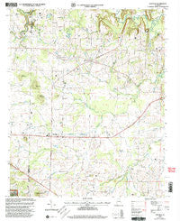 Danville Alabama Historical topographic map, 1:24000 scale, 7.5 X 7.5 Minute, Year 2000