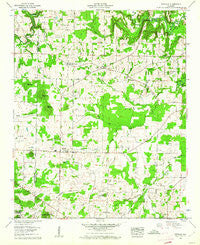 Danville Alabama Historical topographic map, 1:24000 scale, 7.5 X 7.5 Minute, Year 1960