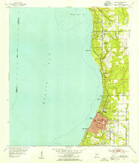 Daphne Alabama Historical topographic map, 1:24000 scale, 7.5 X 7.5 Minute, Year 1953