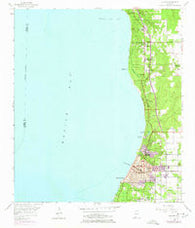 Daphne Alabama Historical topographic map, 1:24000 scale, 7.5 X 7.5 Minute, Year 1953