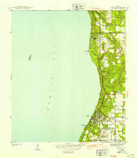Daphne Alabama Historical topographic map, 1:31680 scale, 7.5 X 7.5 Minute, Year 1941