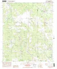 Deatsville Alabama Historical topographic map, 1:24000 scale, 7.5 X 7.5 Minute, Year 1984