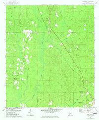 Deer Park Alabama Historical topographic map, 1:24000 scale, 7.5 X 7.5 Minute, Year 1982