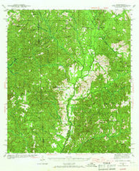 Deer Park Alabama Historical topographic map, 1:62500 scale, 15 X 15 Minute, Year 1942