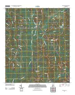 Deer Park Alabama Historical topographic map, 1:24000 scale, 7.5 X 7.5 Minute, Year 2011