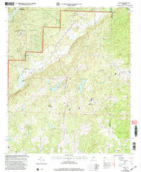 Delta Alabama Historical topographic map, 1:24000 scale, 7.5 X 7.5 Minute, Year 2001