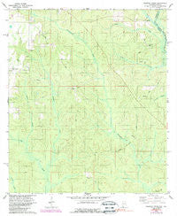 Dogwood Creek Alabama Historical topographic map, 1:24000 scale, 7.5 X 7.5 Minute, Year 1978