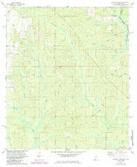 Dogwood Creek Alabama Historical topographic map, 1:24000 scale, 7.5 X 7.5 Minute, Year 1978