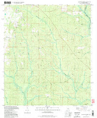 Dogwood Creek Alabama Historical topographic map, 1:24000 scale, 7.5 X 7.5 Minute, Year 1994