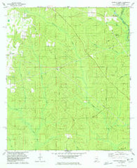 Dogwood Creek Alabama Historical topographic map, 1:24000 scale, 7.5 X 7.5 Minute, Year 1978
