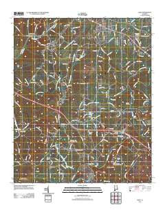 Dora Alabama Historical topographic map, 1:24000 scale, 7.5 X 7.5 Minute, Year 2011