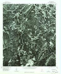 Dora Alabama Historical topographic map, 1:24000 scale, 7.5 X 7.5 Minute, Year 1975