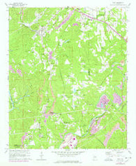 Dora Alabama Historical topographic map, 1:24000 scale, 7.5 X 7.5 Minute, Year 1971