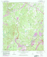 Dora Alabama Historical topographic map, 1:24000 scale, 7.5 X 7.5 Minute, Year 1971
