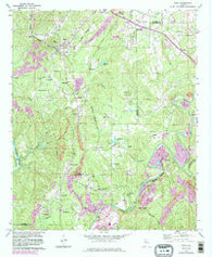 Dora Alabama Historical topographic map, 1:24000 scale, 7.5 X 7.5 Minute, Year 1971