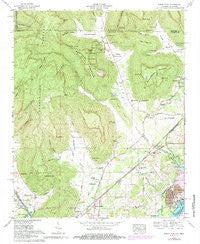 Doran Cove Alabama Historical topographic map, 1:24000 scale, 7.5 X 7.5 Minute, Year 1967