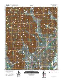 Doran Cove Alabama Historical topographic map, 1:24000 scale, 7.5 X 7.5 Minute, Year 2011