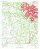 Dothan West Alabama Historical topographic map, 1:24000 scale, 7.5 X 7.5 Minute, Year 1969