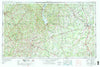 Dothan Alabama Historical topographic map, 1:250000 scale, 1 X 2 Degree, Year 1953