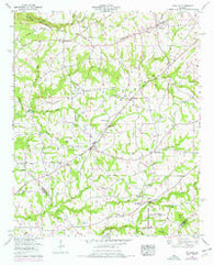 Douglas Alabama Historical topographic map, 1:24000 scale, 7.5 X 7.5 Minute, Year 1958