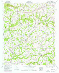 Douglas Alabama Historical topographic map, 1:24000 scale, 7.5 X 7.5 Minute, Year 1958