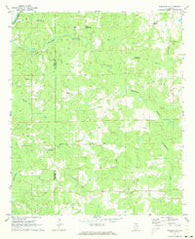 Dudleyville Alabama Historical topographic map, 1:24000 scale, 7.5 X 7.5 Minute, Year 1971