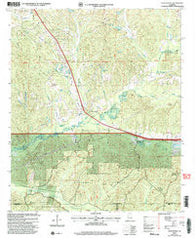 Duncanville Alabama Historical topographic map, 1:24000 scale, 7.5 X 7.5 Minute, Year 2002