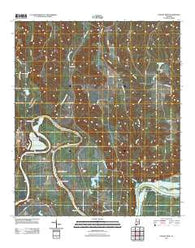 Durant Bend Alabama Historical topographic map, 1:24000 scale, 7.5 X 7.5 Minute, Year 2011