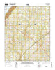 Dutton Alabama Current topographic map, 1:24000 scale, 7.5 X 7.5 Minute, Year 2014