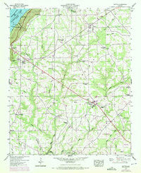 Dutton Alabama Historical topographic map, 1:24000 scale, 7.5 X 7.5 Minute, Year 1947