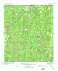 Dyas Alabama Historical topographic map, 1:62500 scale, 15 X 15 Minute, Year 1942