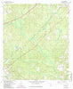 Dyas Alabama Historical topographic map, 1:24000 scale, 7.5 X 7.5 Minute, Year 1978