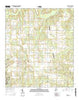 Elberta Alabama Current topographic map, 1:24000 scale, 7.5 X 7.5 Minute, Year 2014