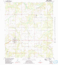 Elberta Alabama Historical topographic map, 1:24000 scale, 7.5 X 7.5 Minute, Year 1980