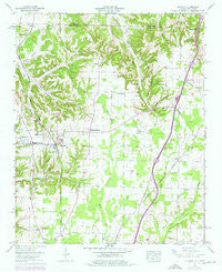 Elkmont Alabama Historical topographic map, 1:24000 scale, 7.5 X 7.5 Minute, Year 1958
