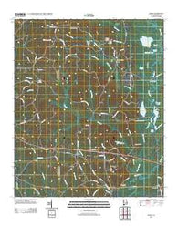 Elrod Alabama Historical topographic map, 1:24000 scale, 7.5 X 7.5 Minute, Year 2011