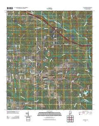 Elsanor Alabama Historical topographic map, 1:24000 scale, 7.5 X 7.5 Minute, Year 2011