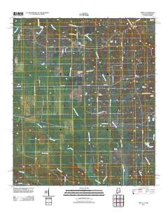 Emelle Alabama Historical topographic map, 1:24000 scale, 7.5 X 7.5 Minute, Year 2011