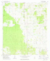 Emelle Alabama Historical topographic map, 1:24000 scale, 7.5 X 7.5 Minute, Year 1974